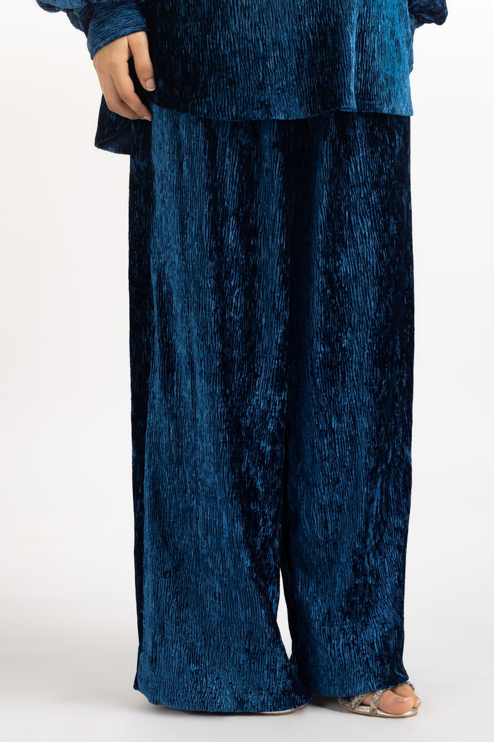 Crinkle Velvet Co-Ord Set