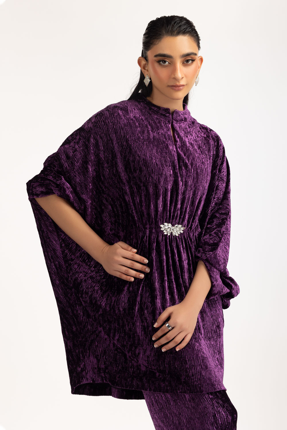 Crinkle Velvet Co-Ord Set