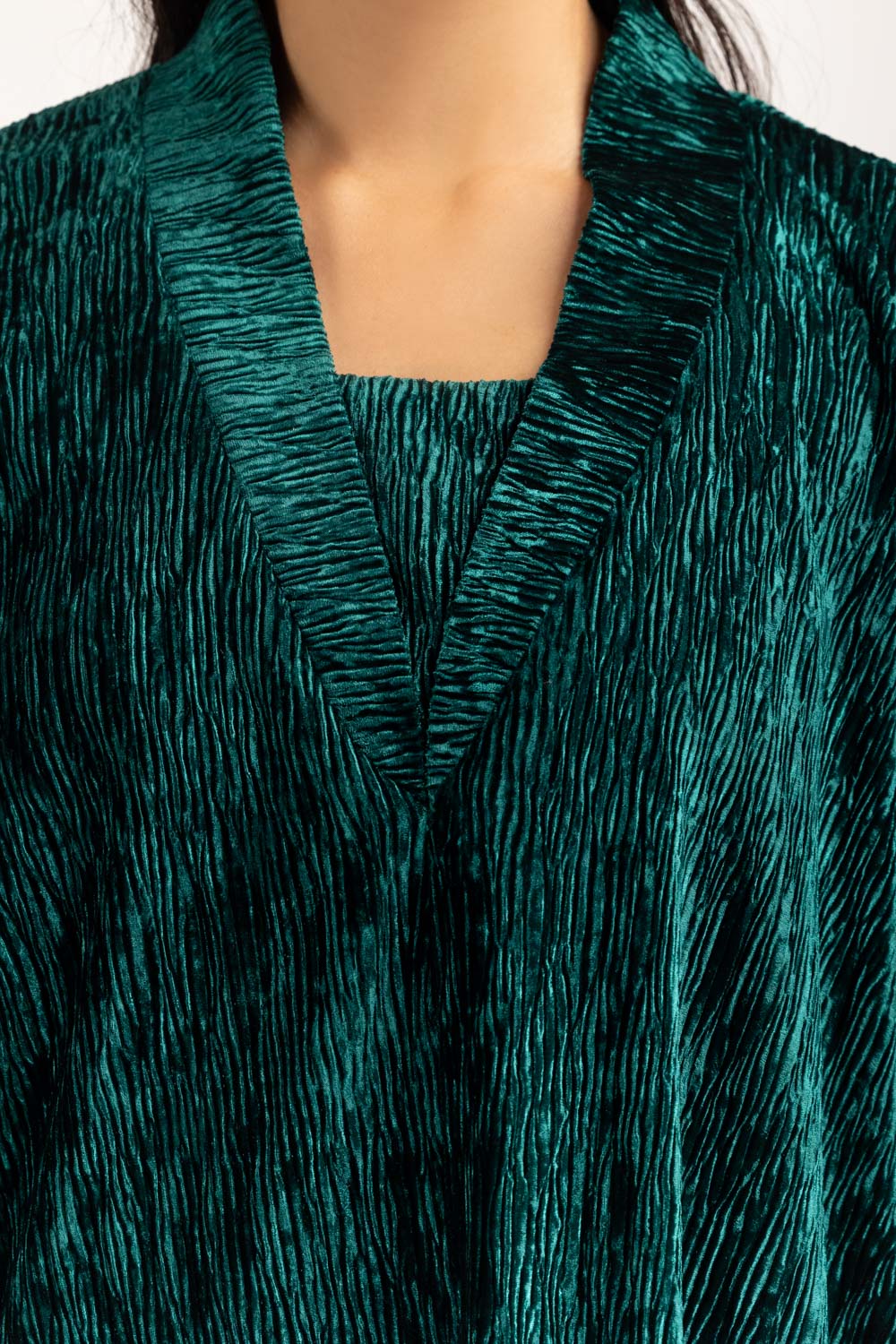 Crinkle Velvet Co-Ord Set