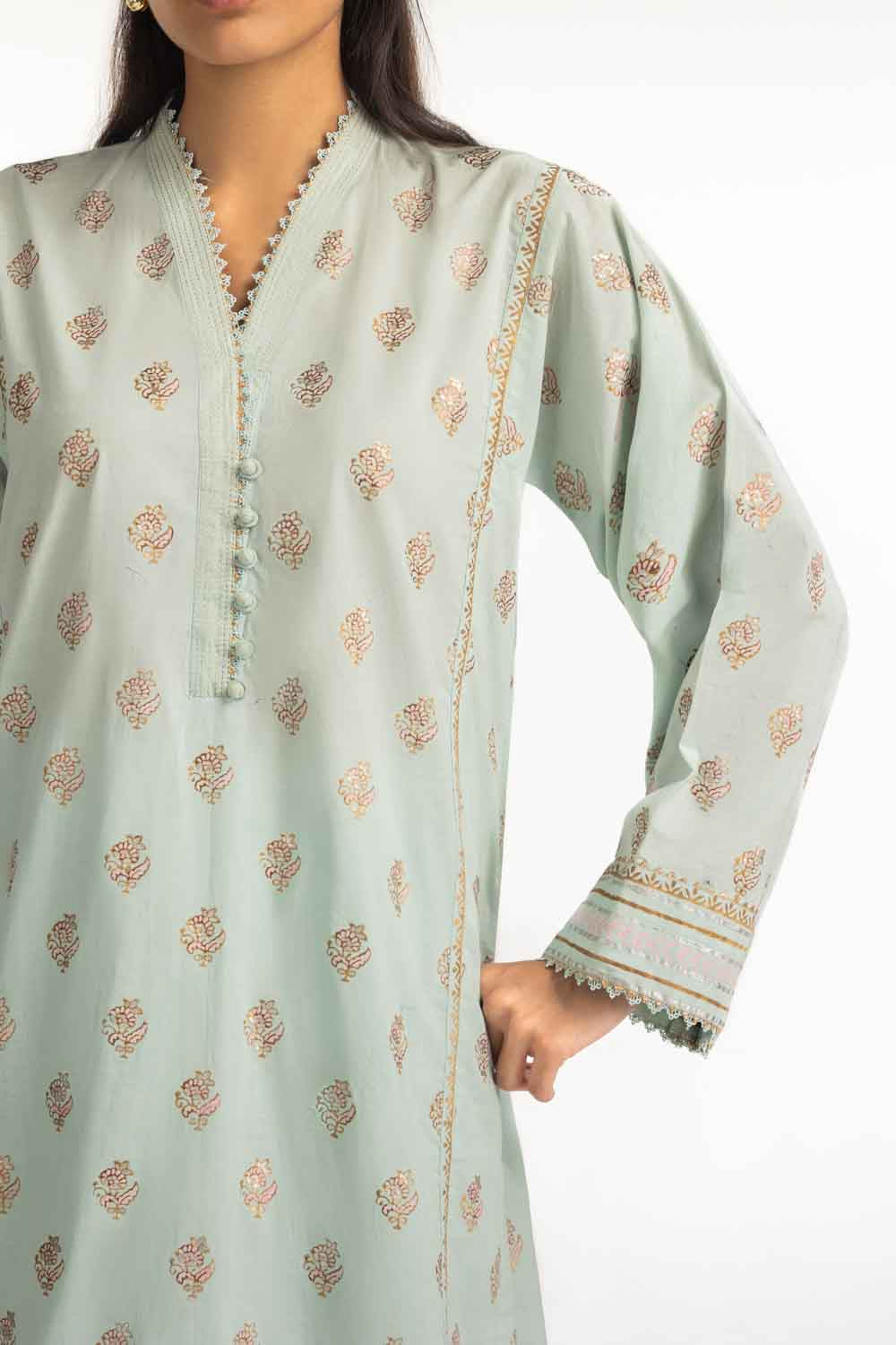 Cross Hatch Block Printed Co-Ord Set
