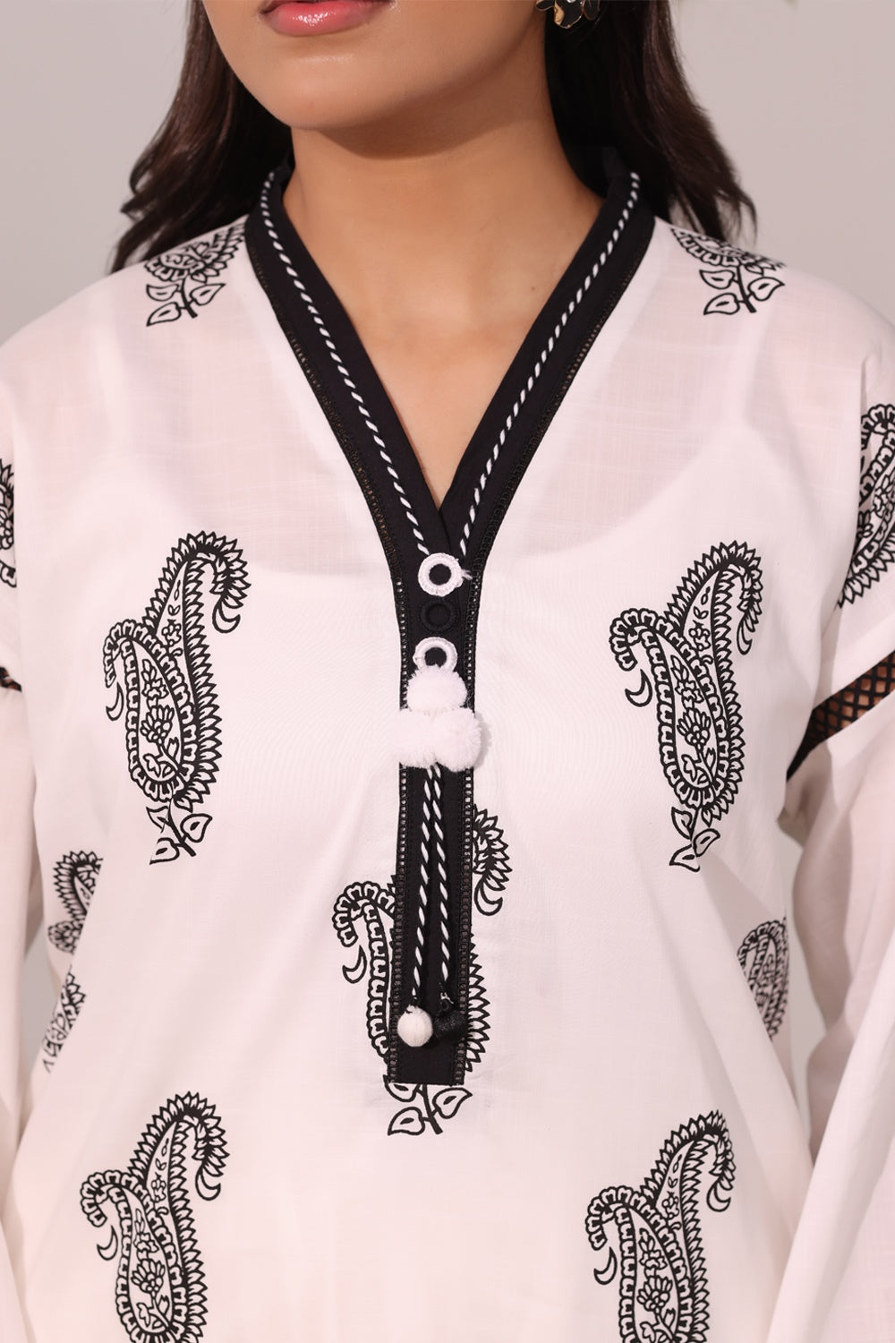 Cross Hatch Block Printed Co-Ord Set