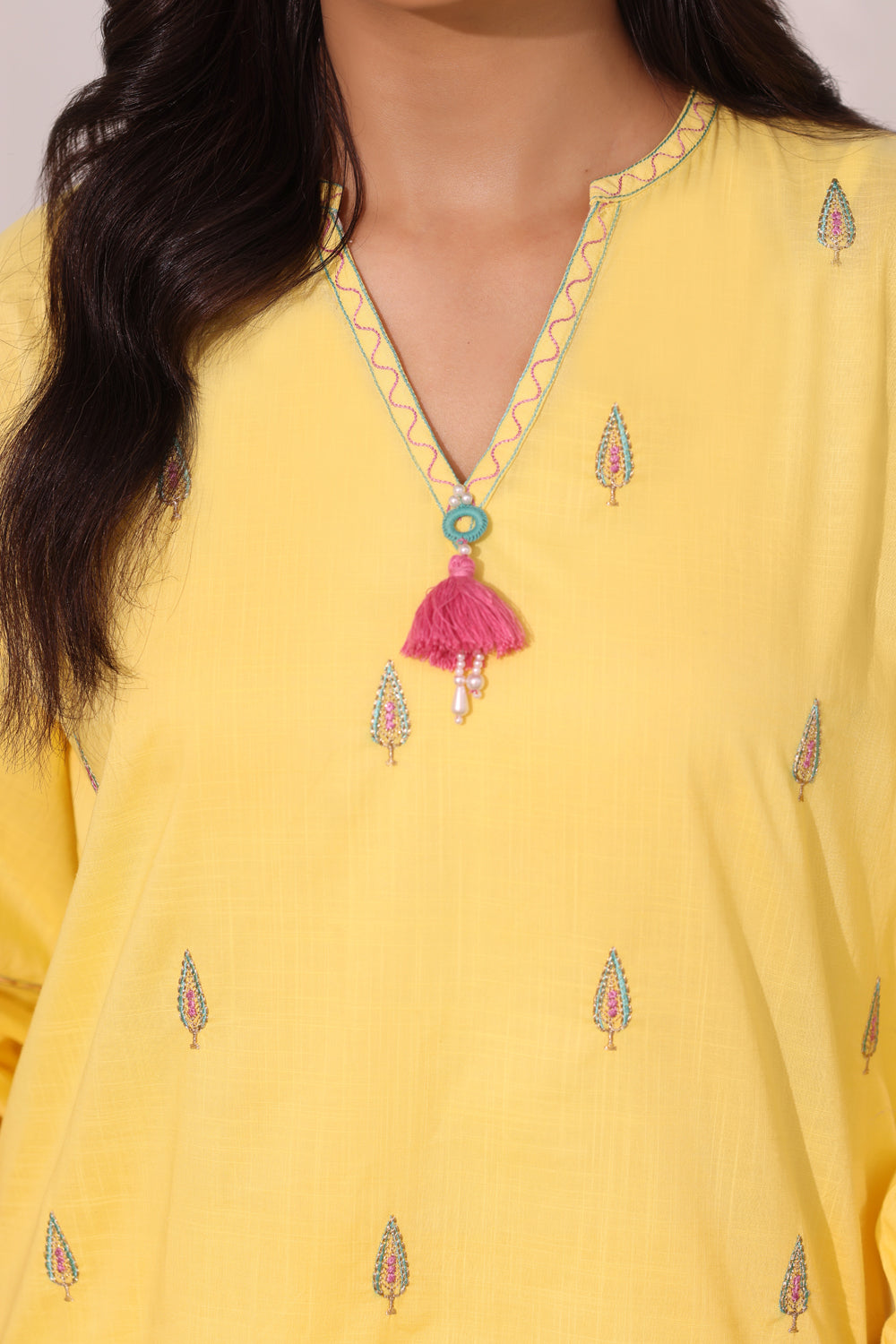 Cross Hatch Embroidered Co-Ord Set