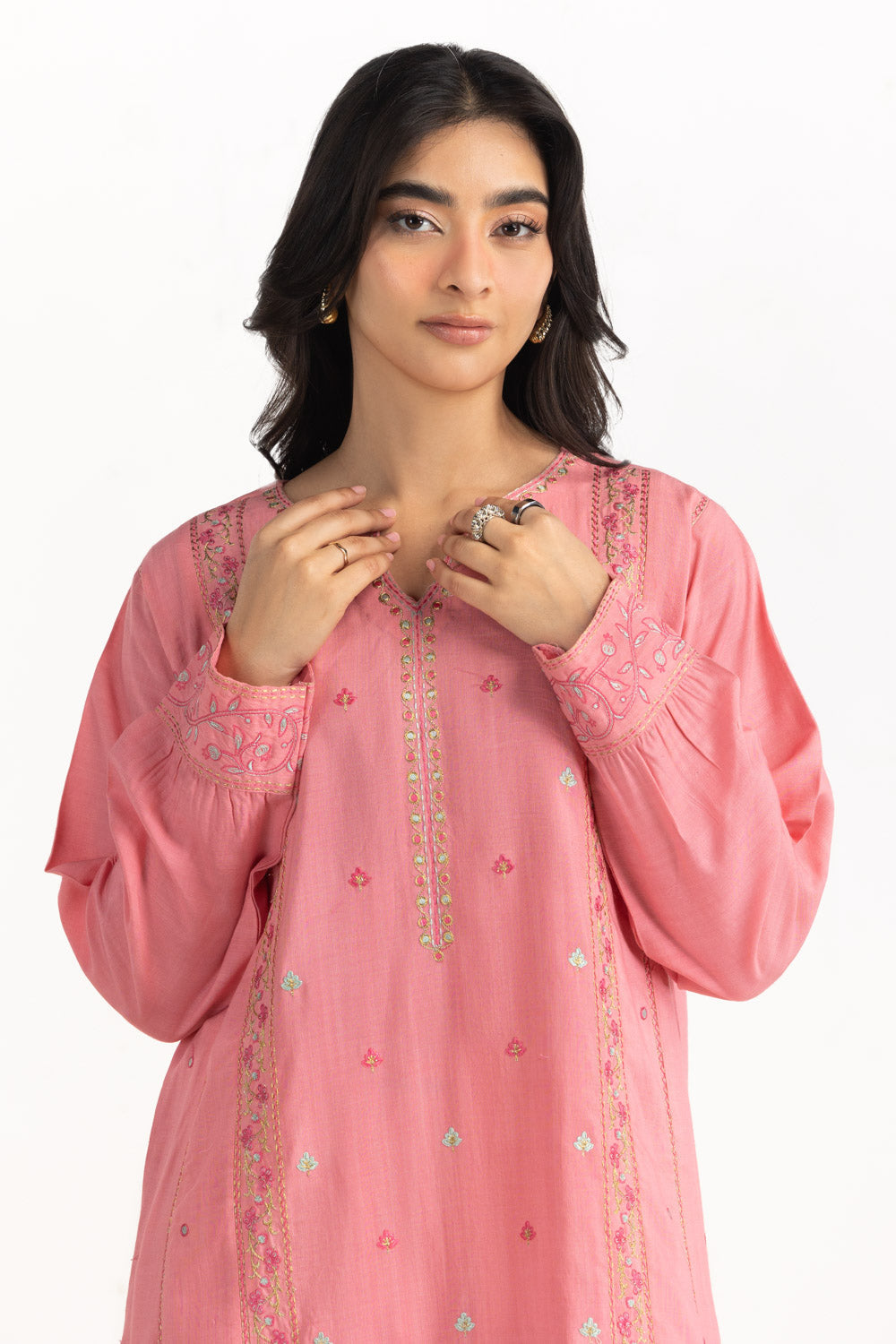 Cross Hatch Embroidered Co-Ord Set