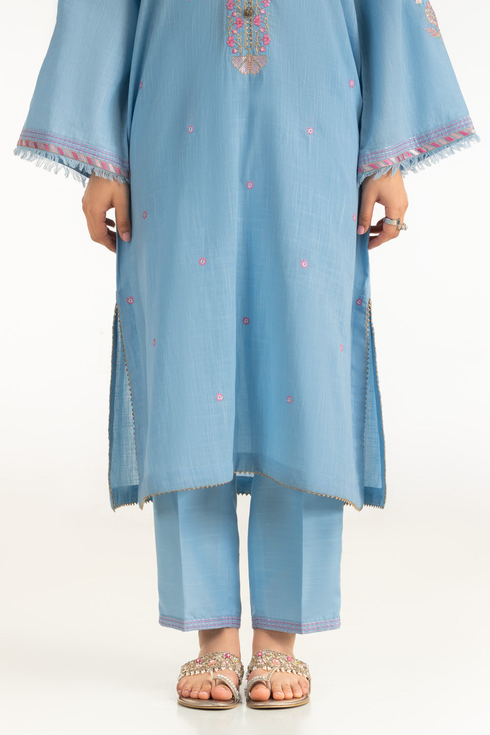Cross Hatch Embroidered Co-Ord Set