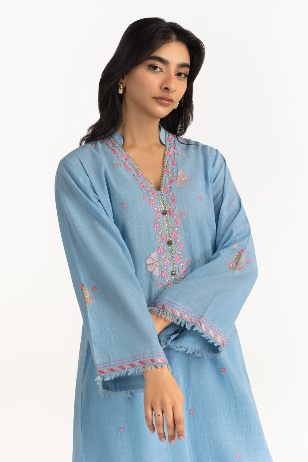 Cross Hatch Embroidered Co-Ord Set