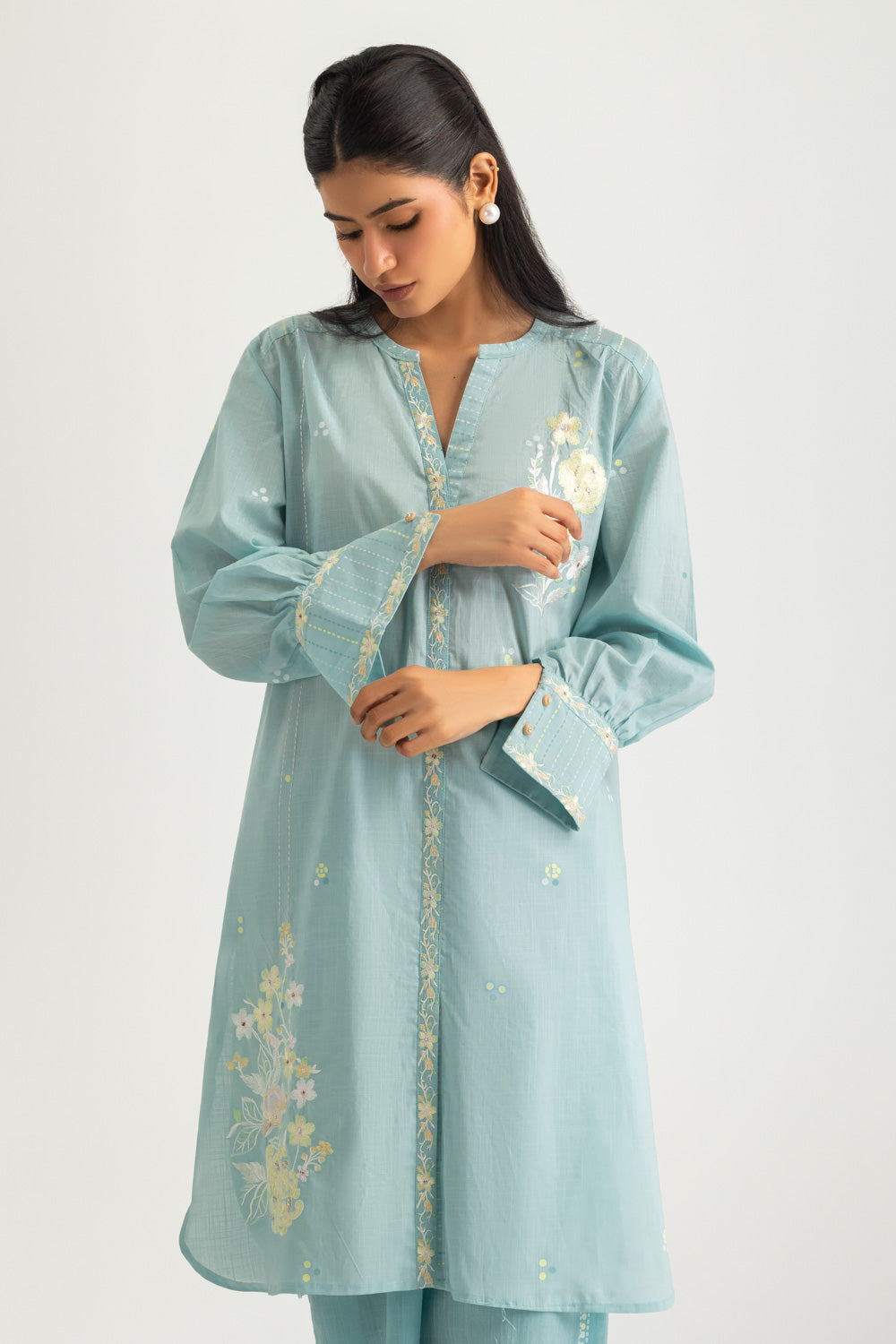 Cross Hatch Embroidered Co-Ord Set