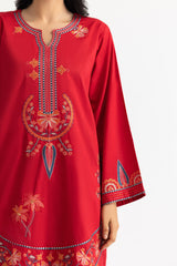 Cross Hatch Embroidered Shirt And Cambric Trouser