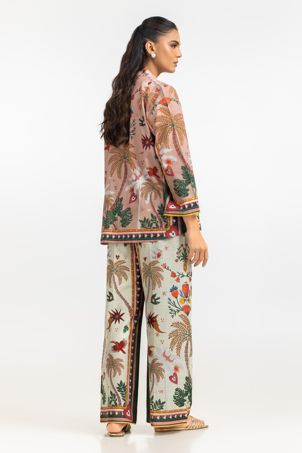 Cross Hatch Printed Co-Ord Set