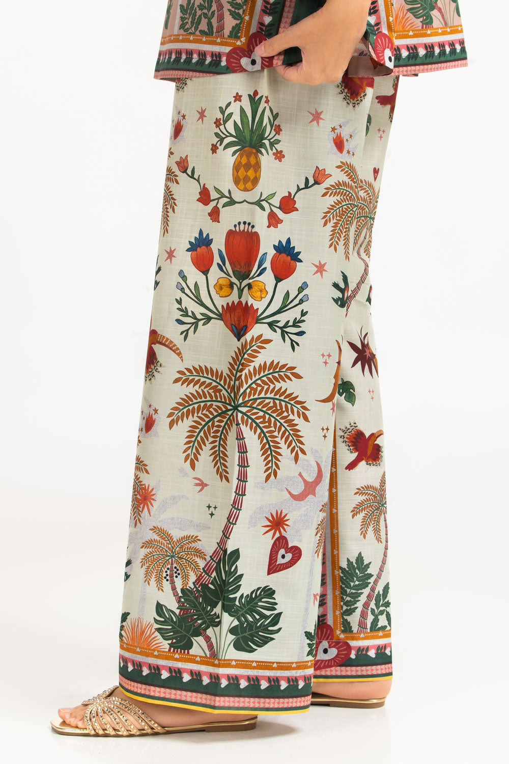 Cross Hatch Printed Co-Ord Set