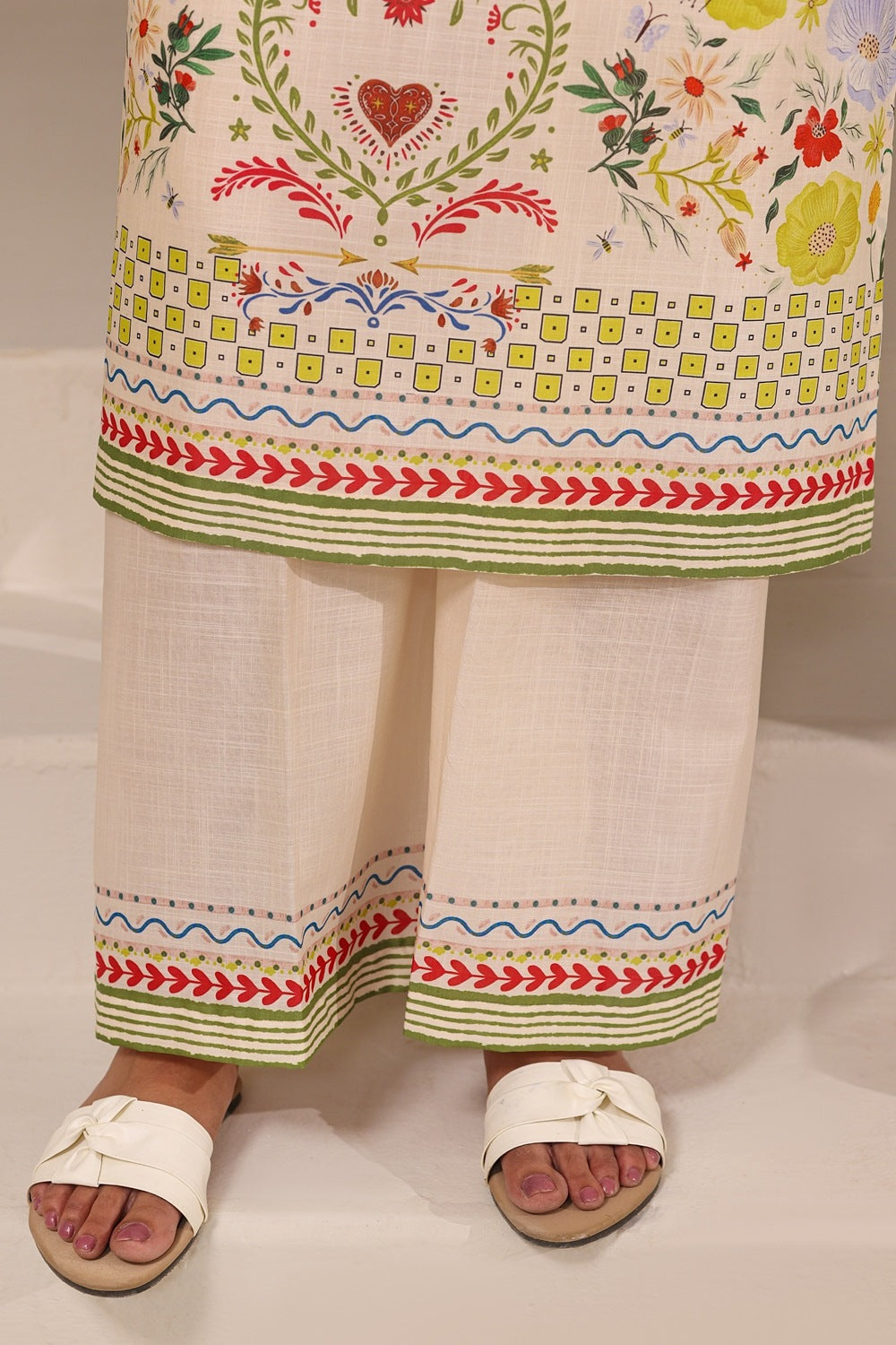 Cross Hatch Printed Co-Ord Set