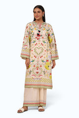Cross Hatch Printed Co-Ord Set