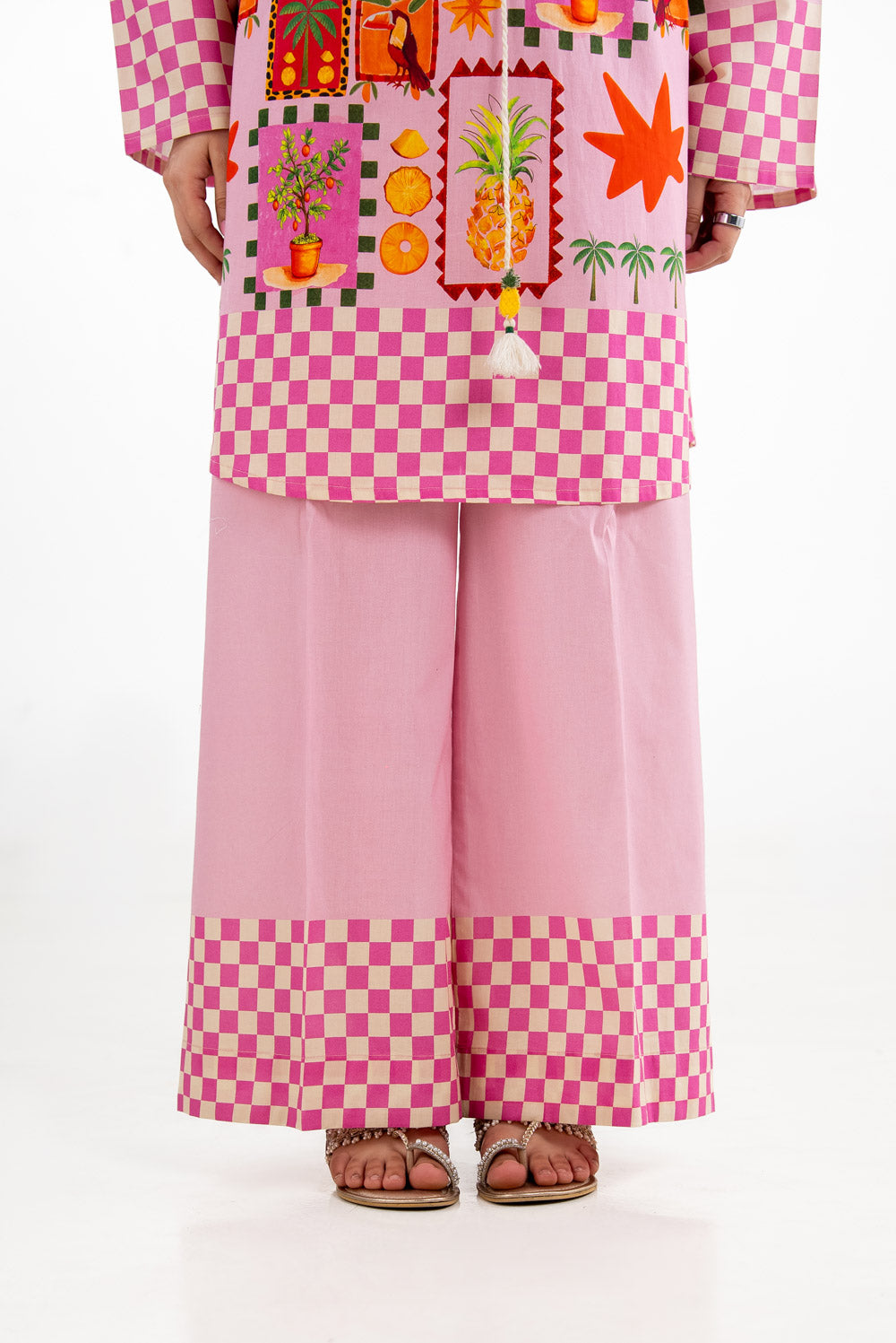 Cross Hatch Printed Co-Ord Set