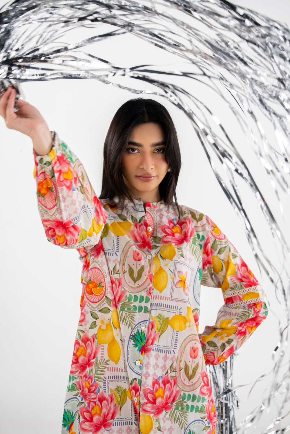 Cross Hatch Printed Co-Ord Set