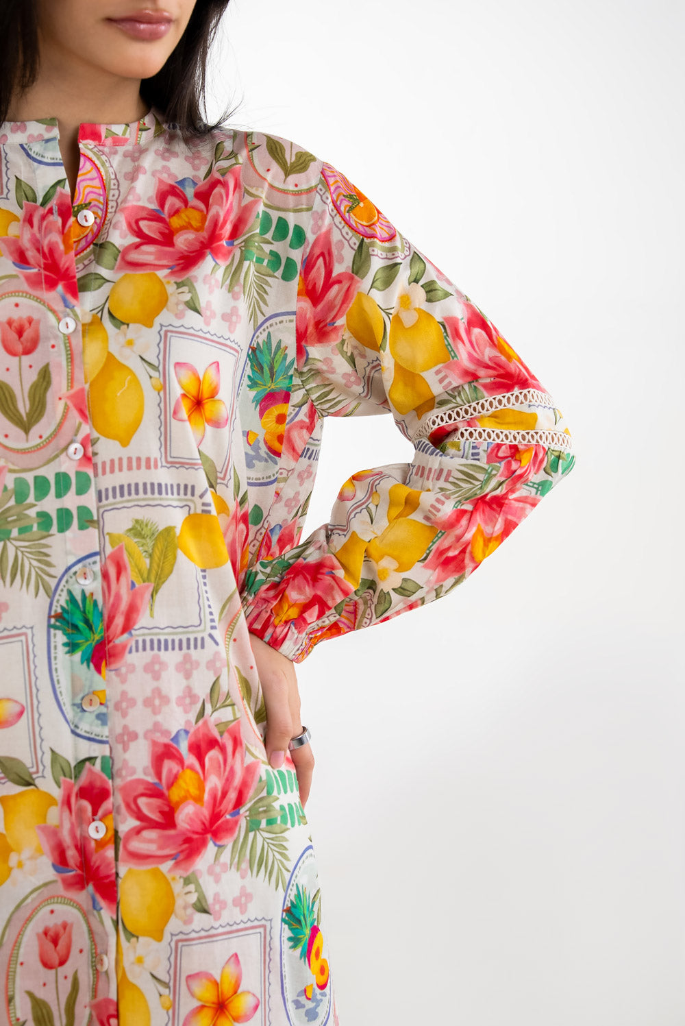 Cross Hatch Printed Co-Ord Set