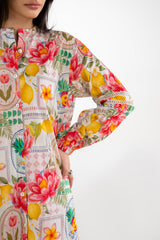 Cross Hatch Printed Co-Ord Set