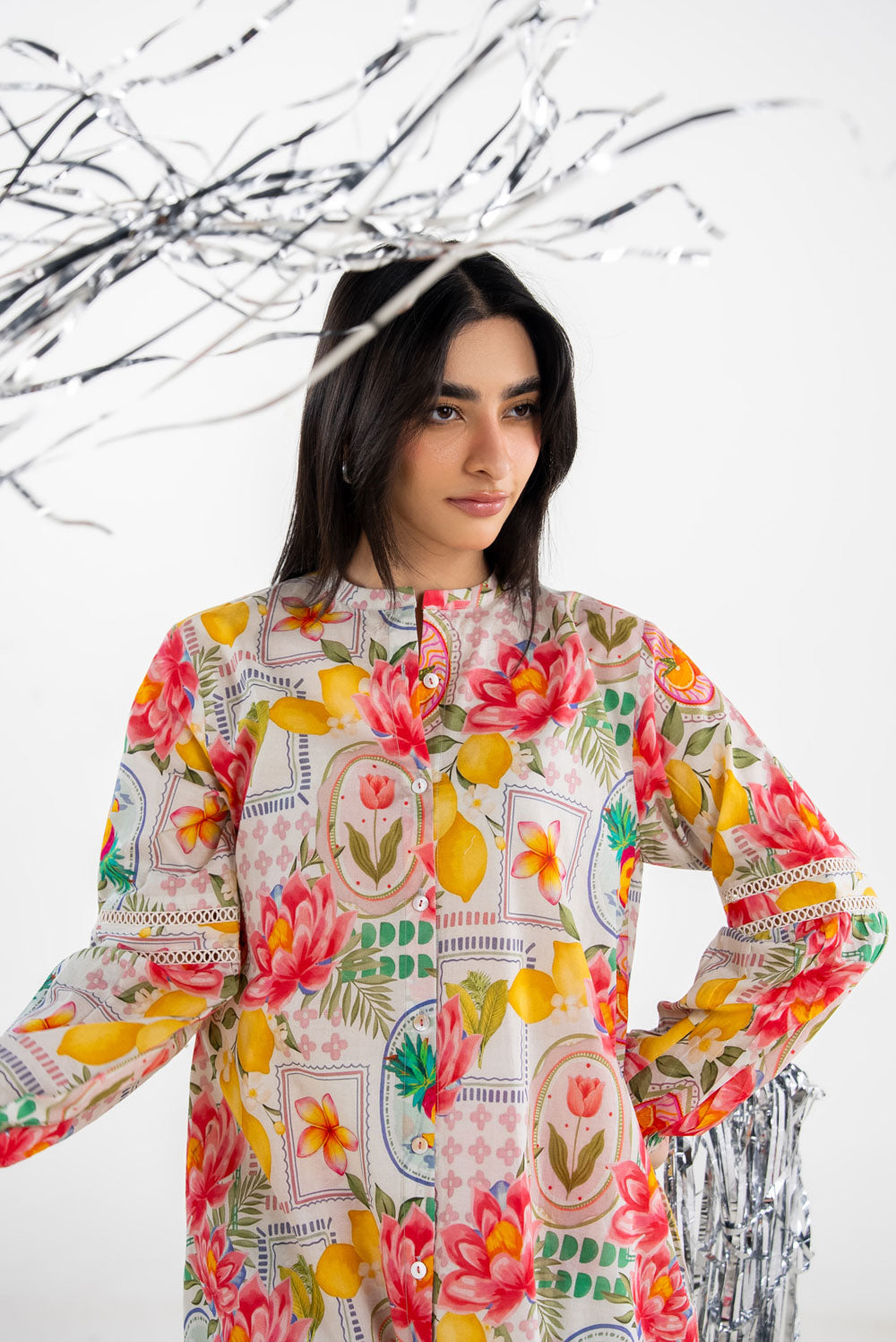 Cross Hatch Printed Co-Ord Set