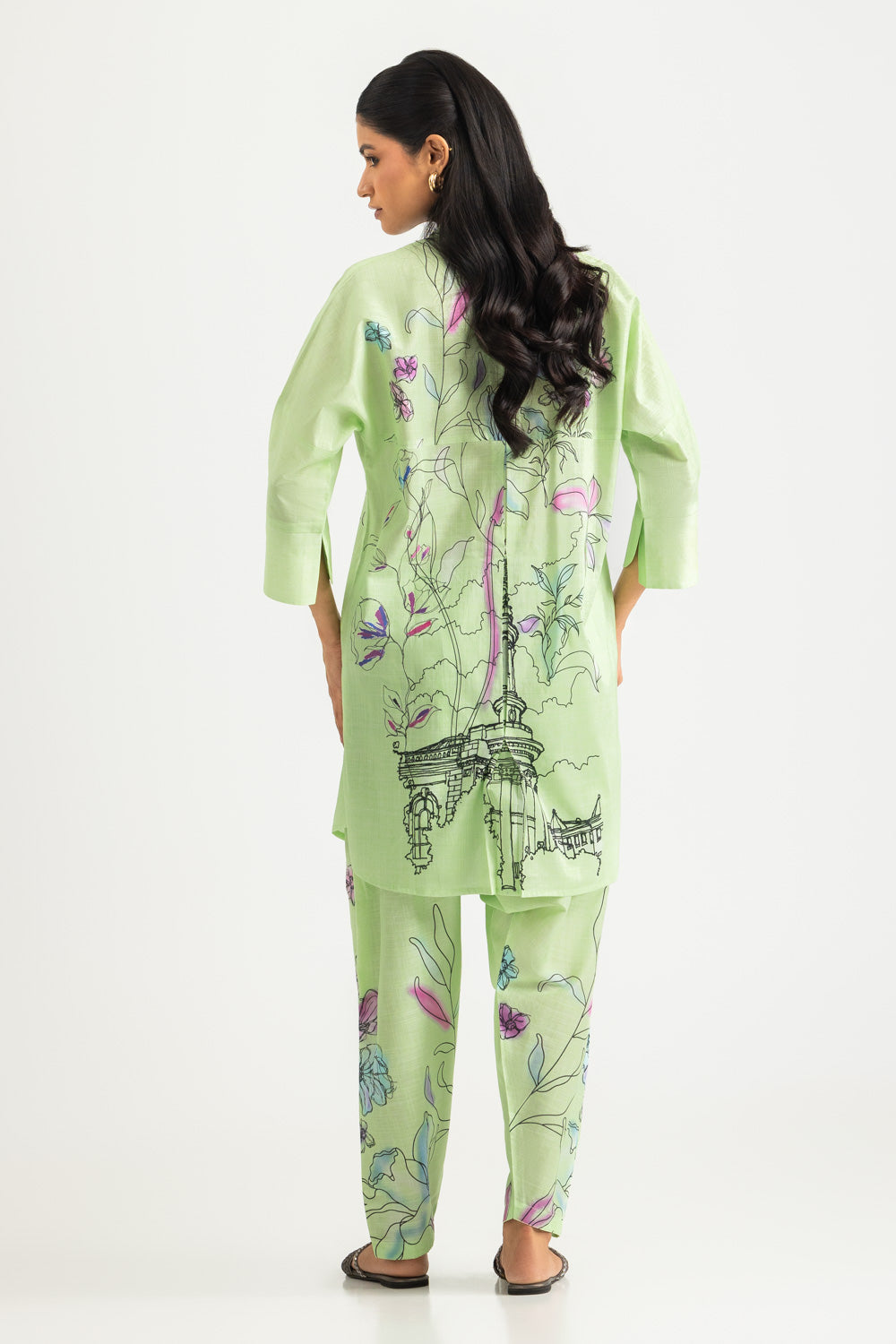 Cross Hatch Printed Co-Ord Set