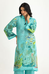 Cross Hatch Printed Co-Ord Set