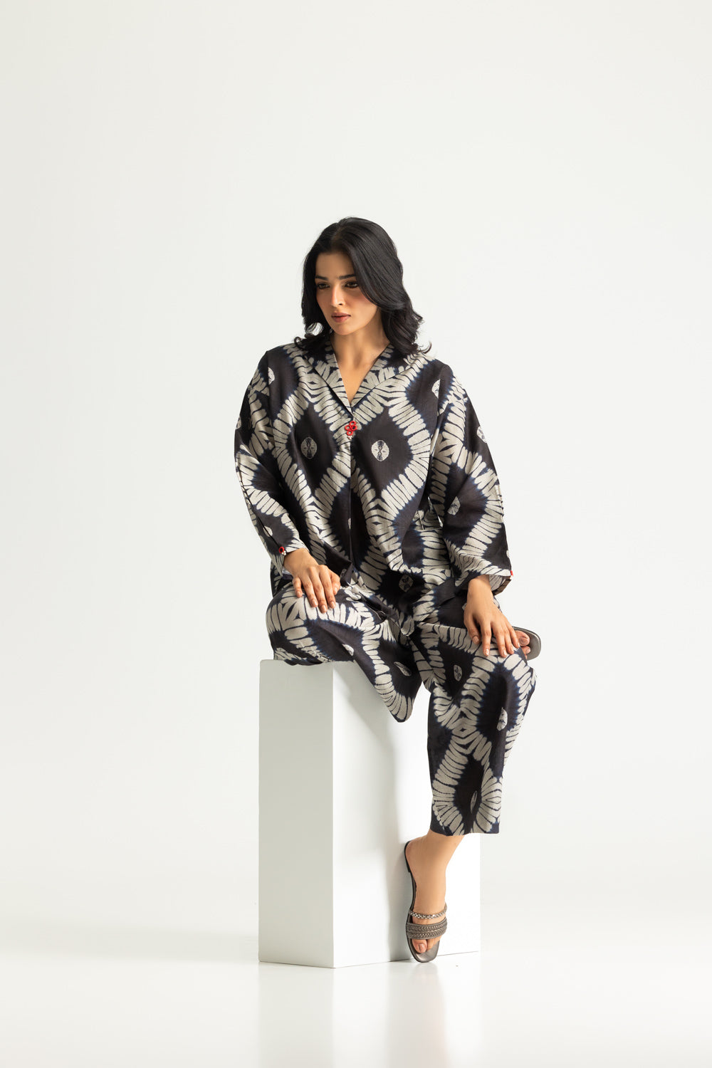 Cross Hatch Printed Co-Ord Set