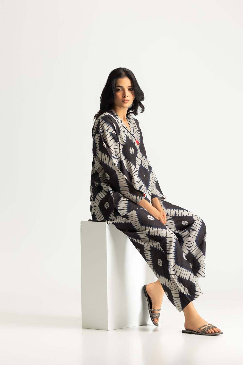 Cross Hatch Printed Co-Ord Set