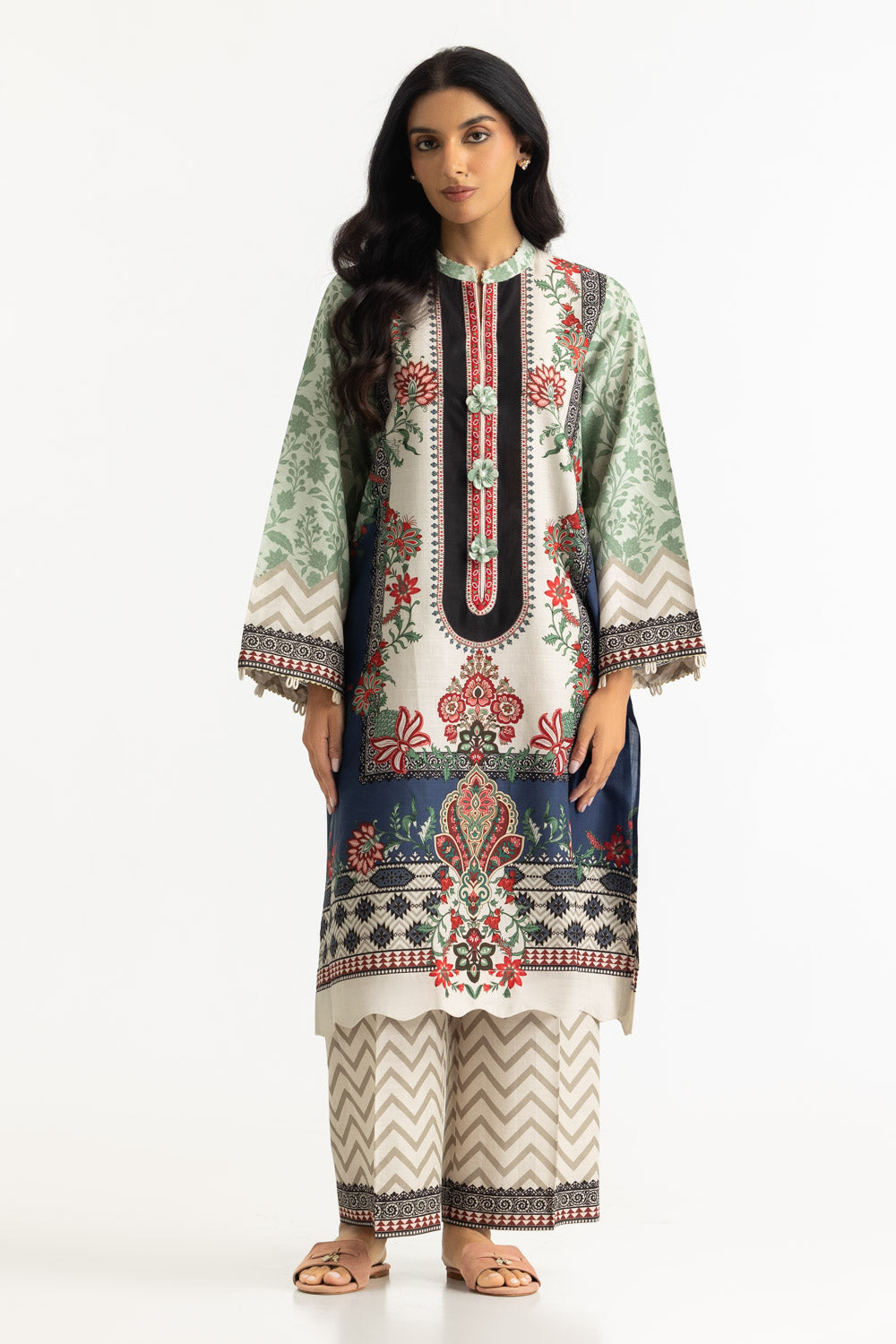 Cross Hatch Printed Co-Ord Set