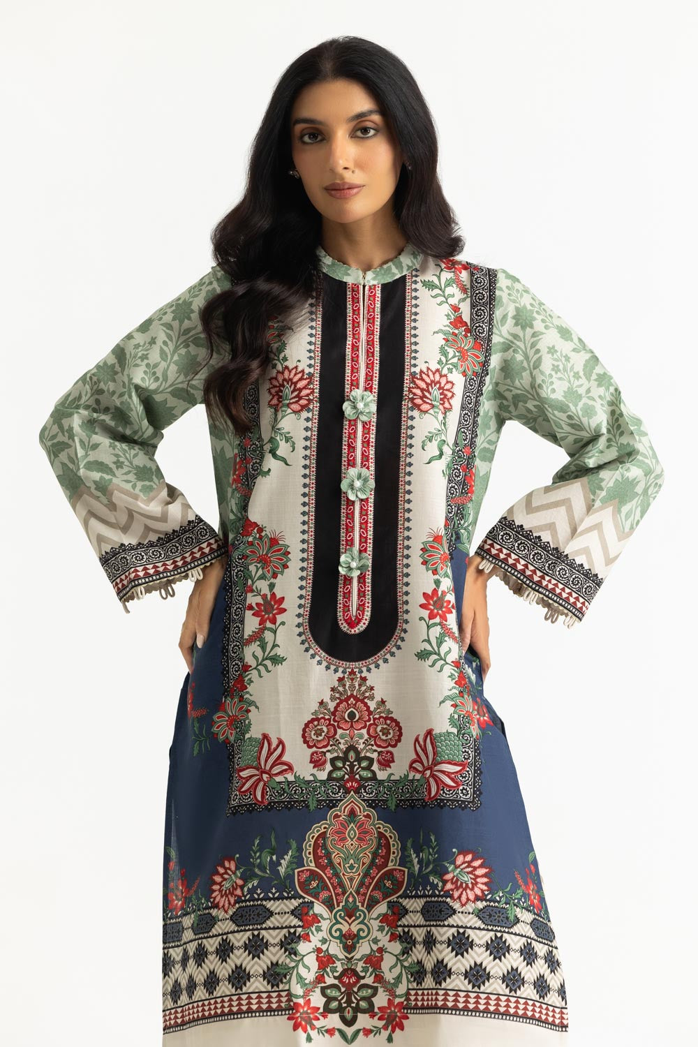 Cross Hatch Printed Co-Ord Set