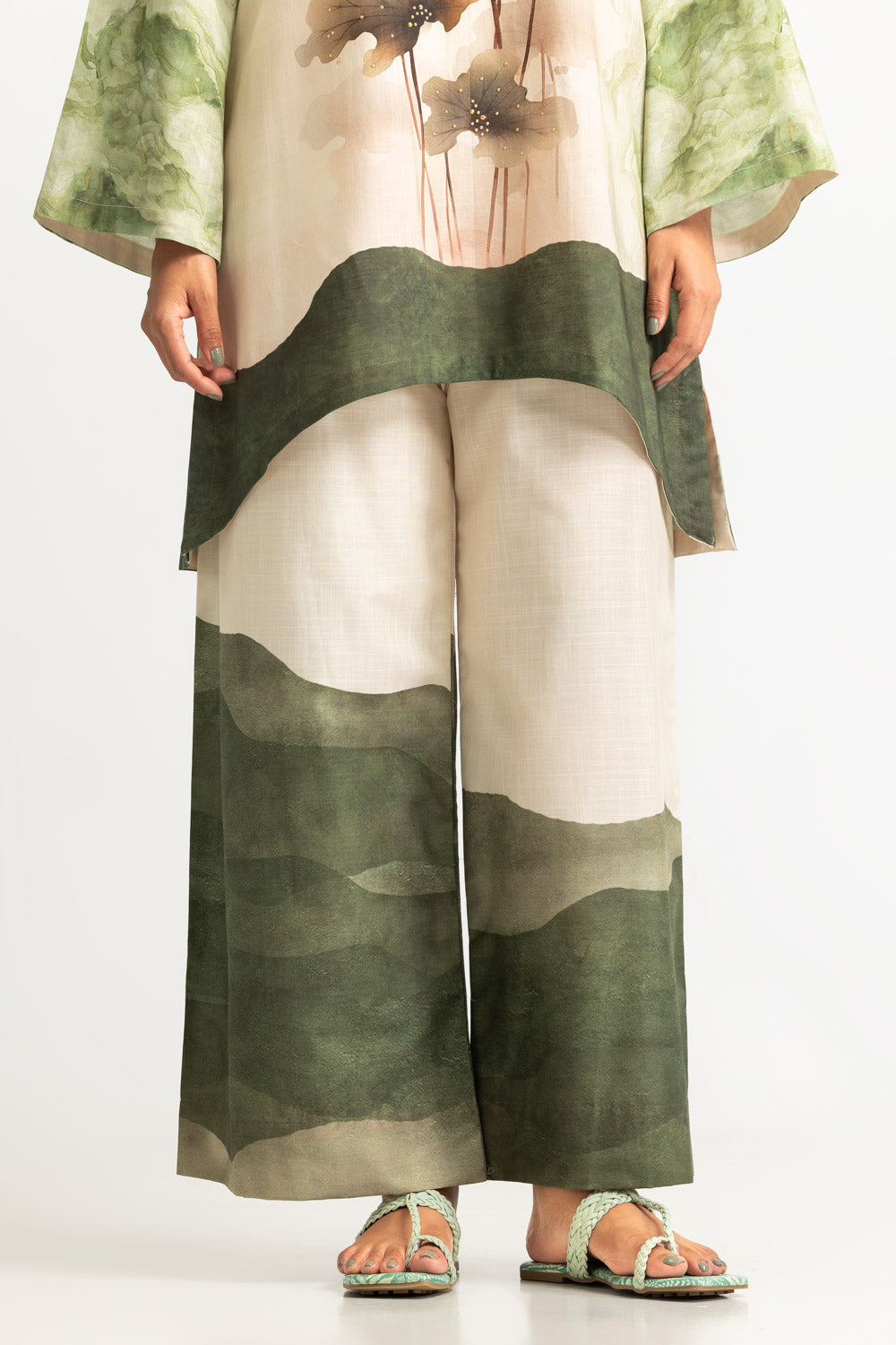 Cross Hatch Printed Co-Ord Set