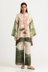 Cross Hatch Printed Co-Ord Set