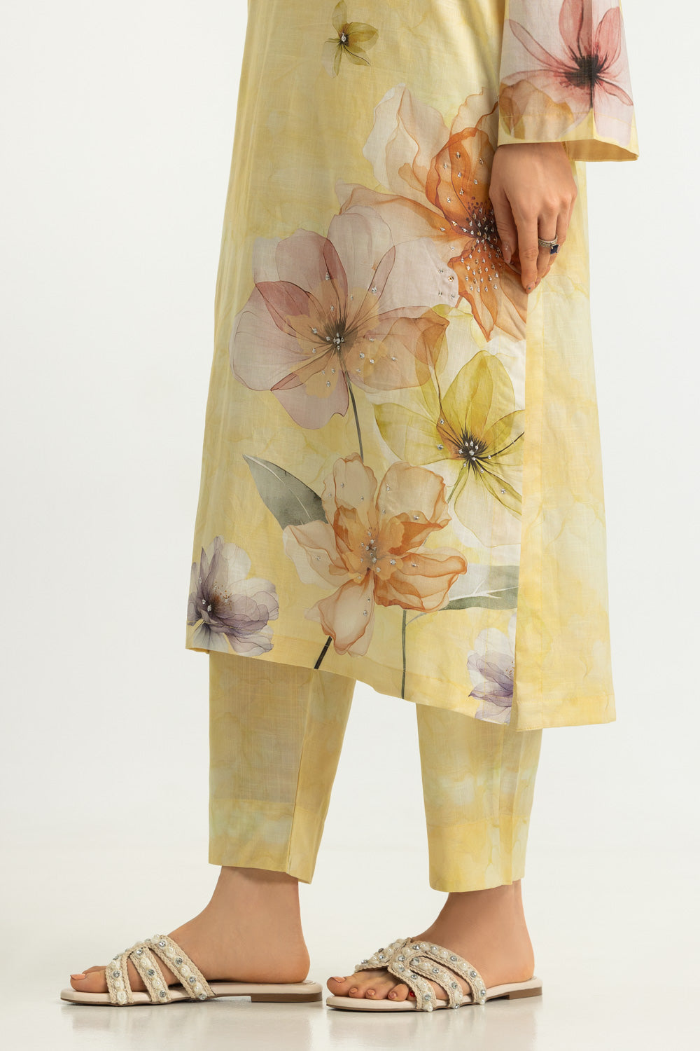 Cross Hatch Printed Co-Ord Set