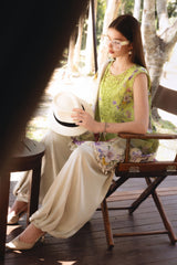 3 Piece Unstitched Embroidered Lawn Suit