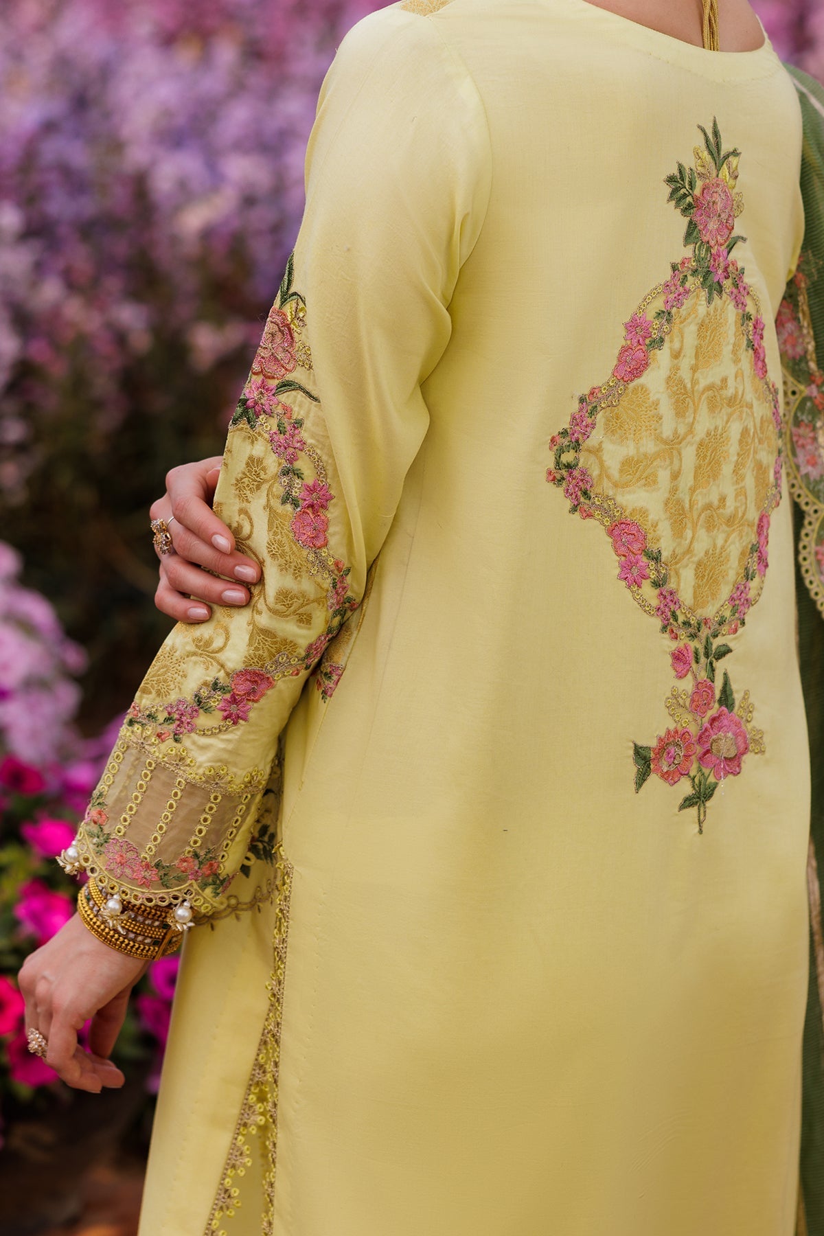 3-PC  Embroidered Lawn Collection Suit CZ5-06 P