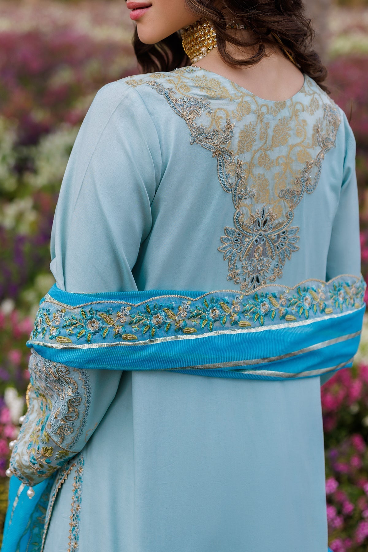 3-PC  Embroidered Lawn Collection Suit CZ5-02 P