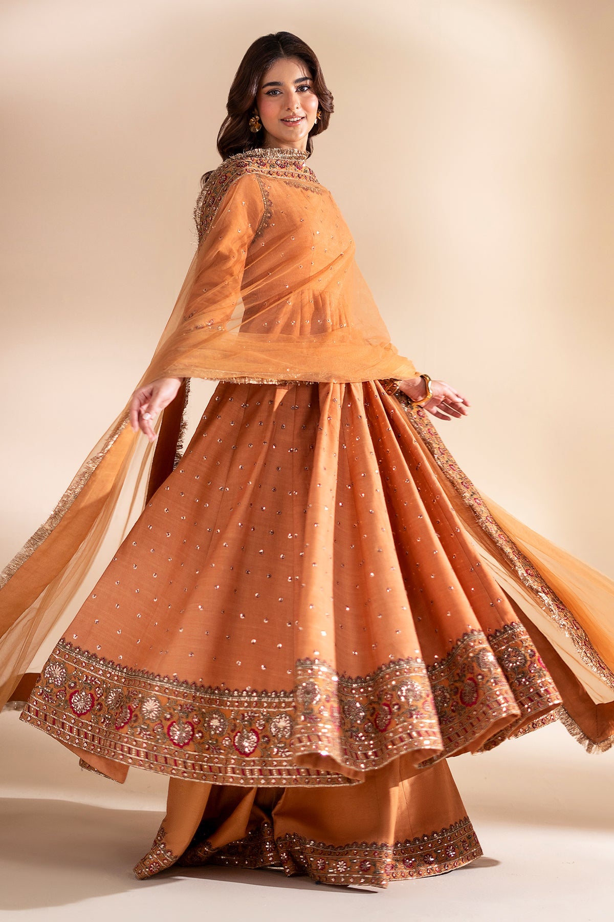 3-PC Embroidered Silk CMA-6-395