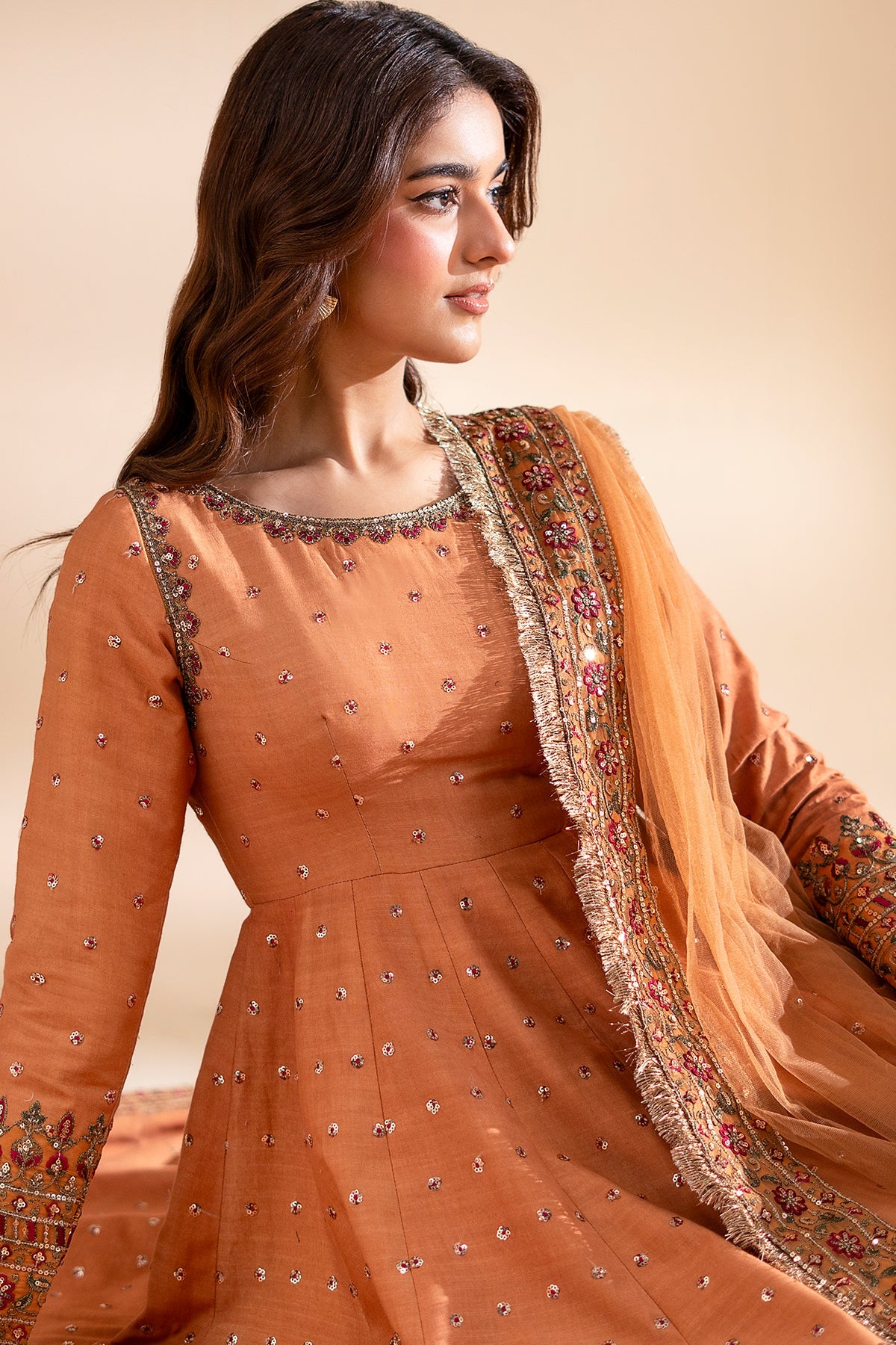 3-PC Embroidered Silk CMA-6-395
