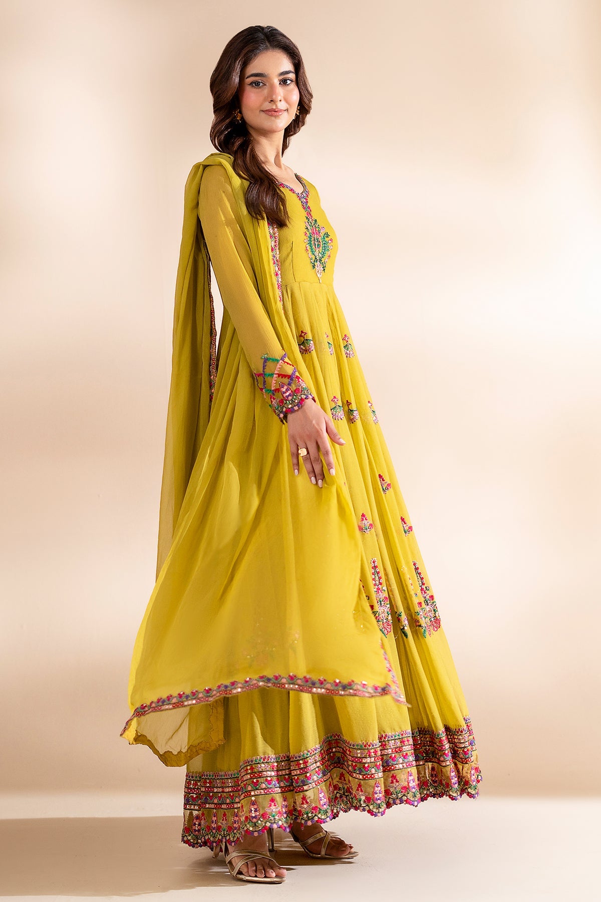 3-PC Embroidered  CMA-6-362