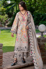 3-PC Stitched Printed Lawn C-Print Vol 3 CP6-25P