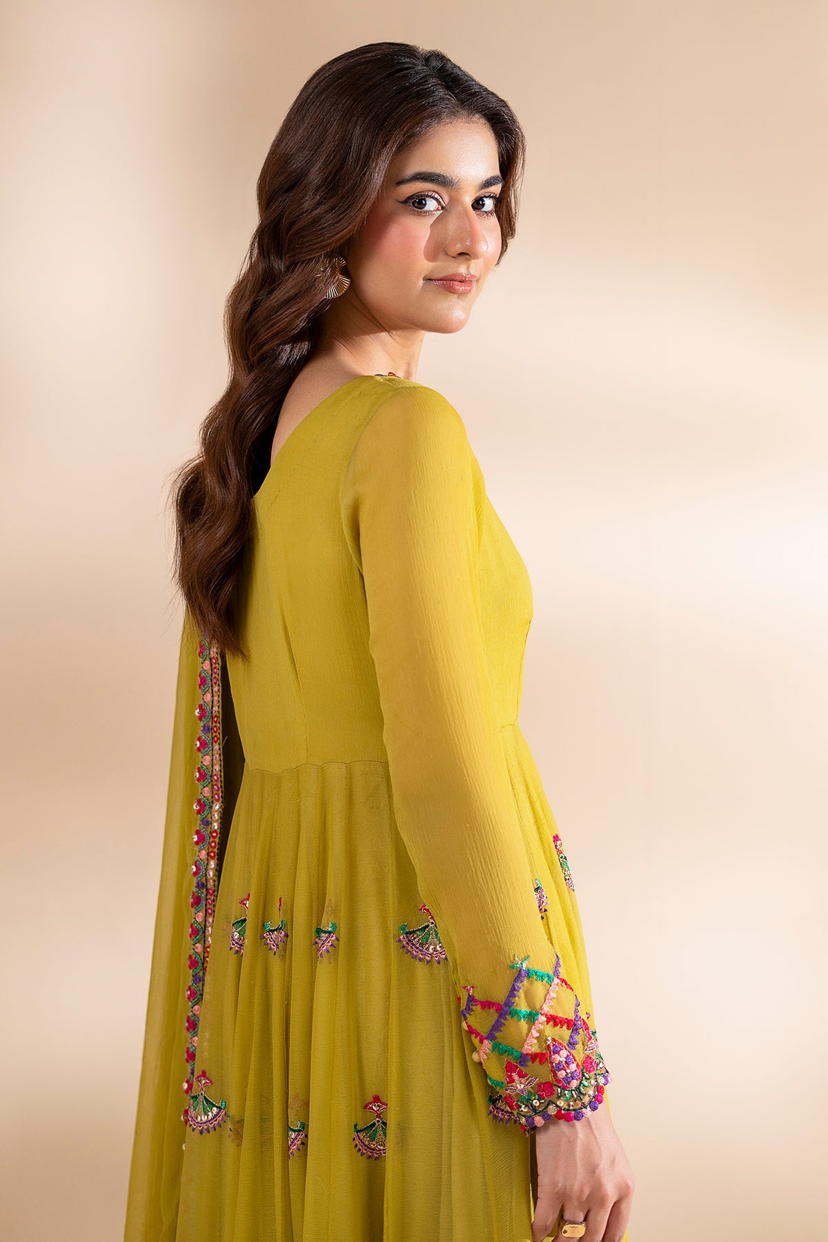 3-PC Embroidered  CMA-6-362