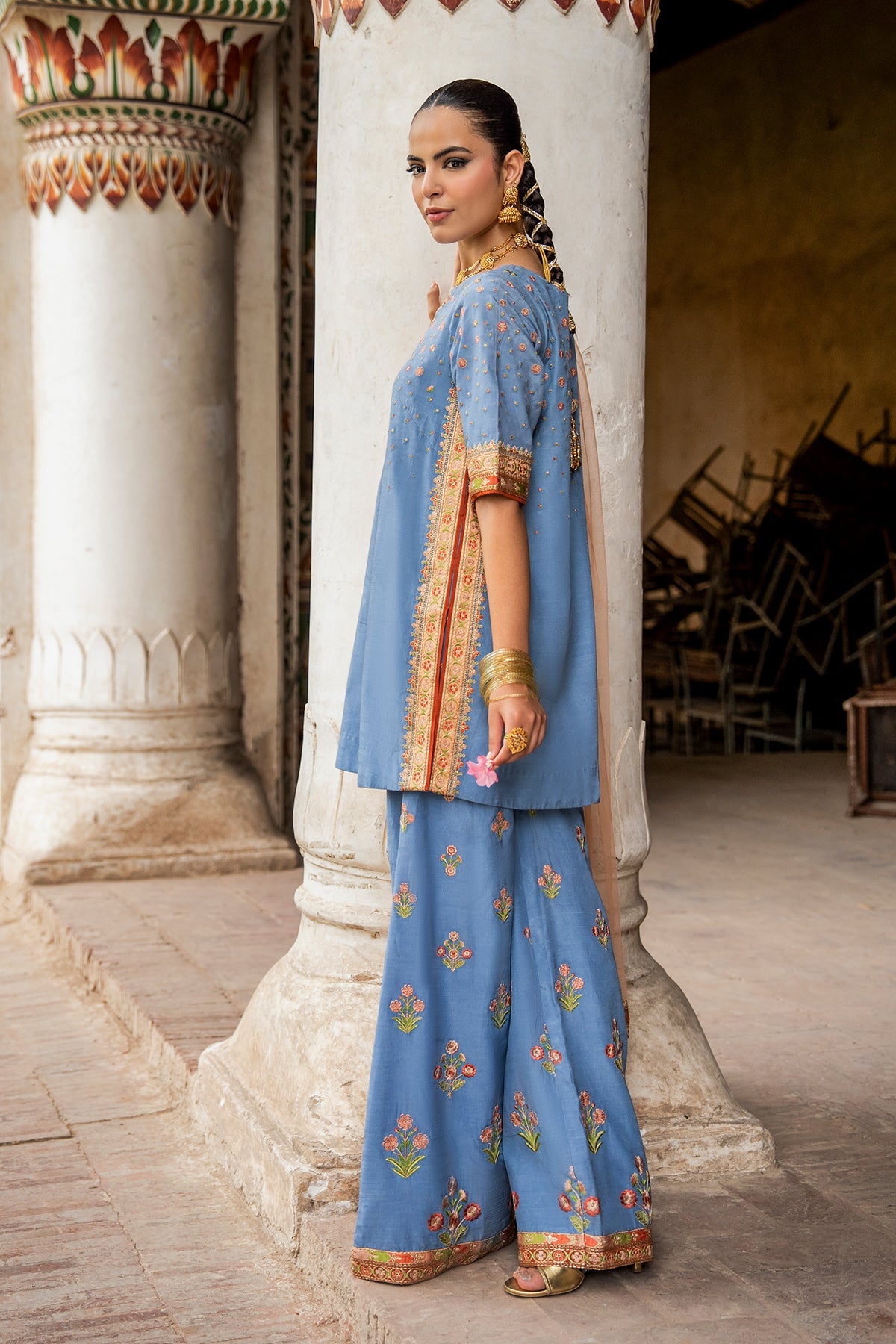 3-PC Embroidered CMA-6-387