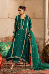 Embroidered Raw Silk CMA-6-388