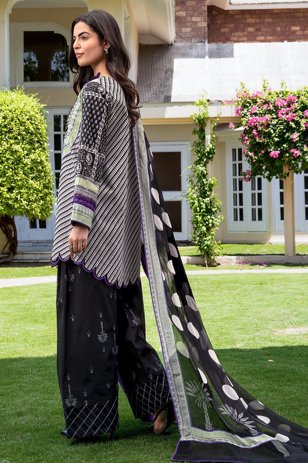 3-PC Stitched Printed Lawn  CP6-24P