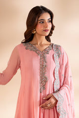 3-PC Embroidered Chiffon CMA-6-417