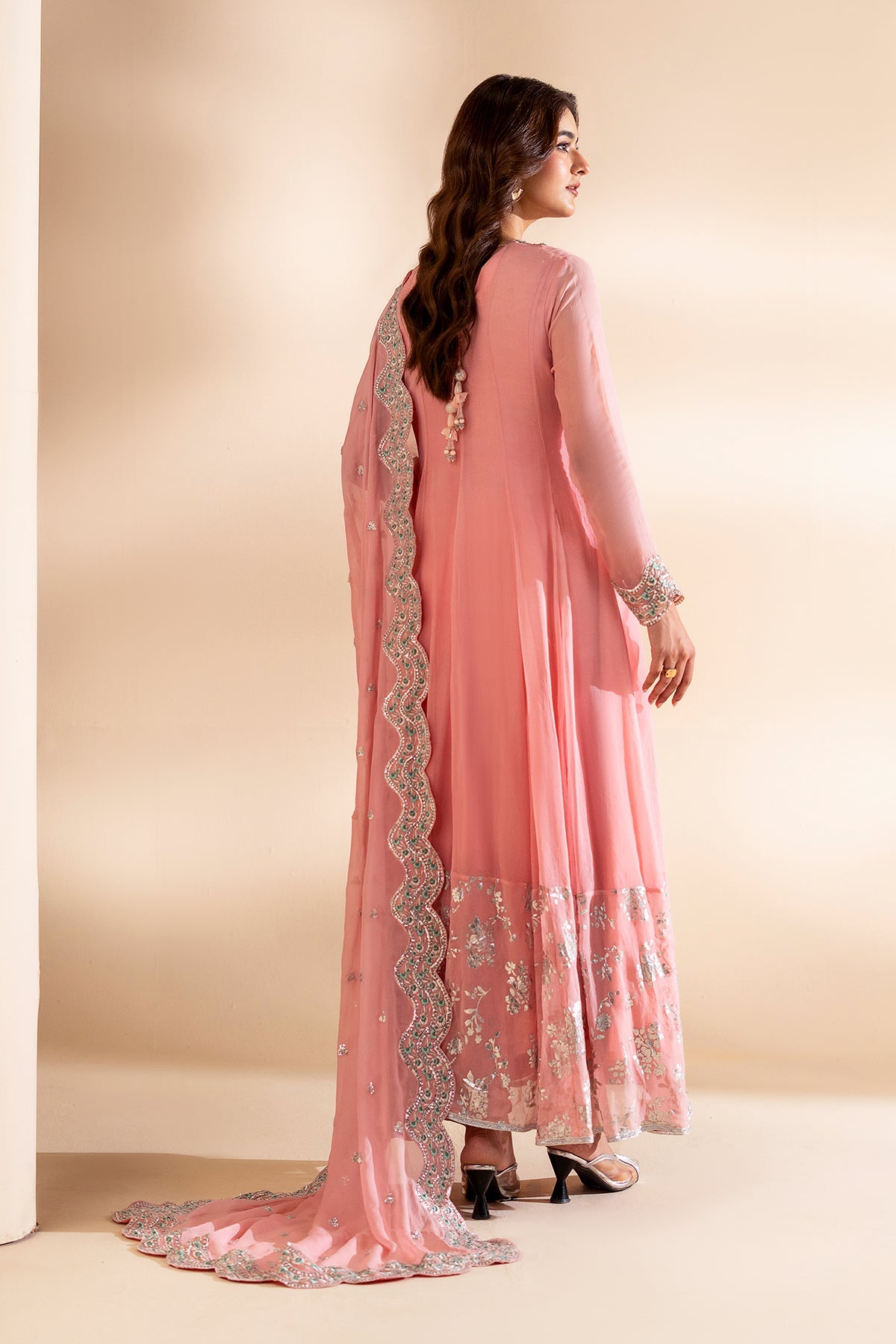 3-PC Embroidered Chiffon CMA-6-417
