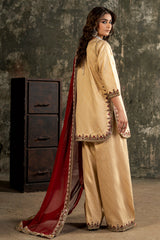 3-PC Embroidered  Jacquard CMA-6-277