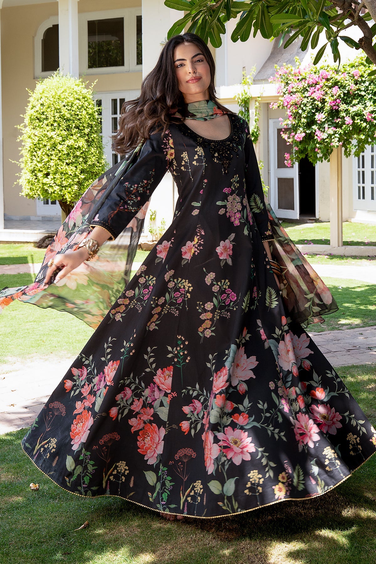 3 Piece Printed Lawn Maxi   CNP-6-284