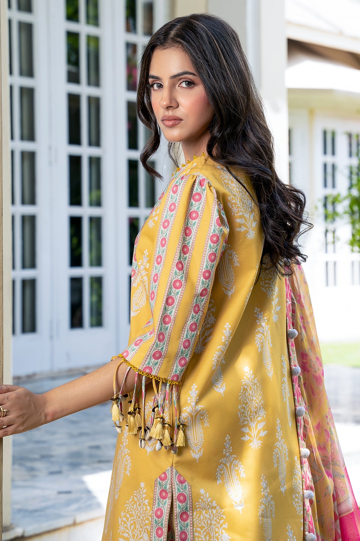 3-PC Stitched Printed Lawn  CP6-26P