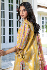 3-PC Stitched Printed Lawn  CP6-26P