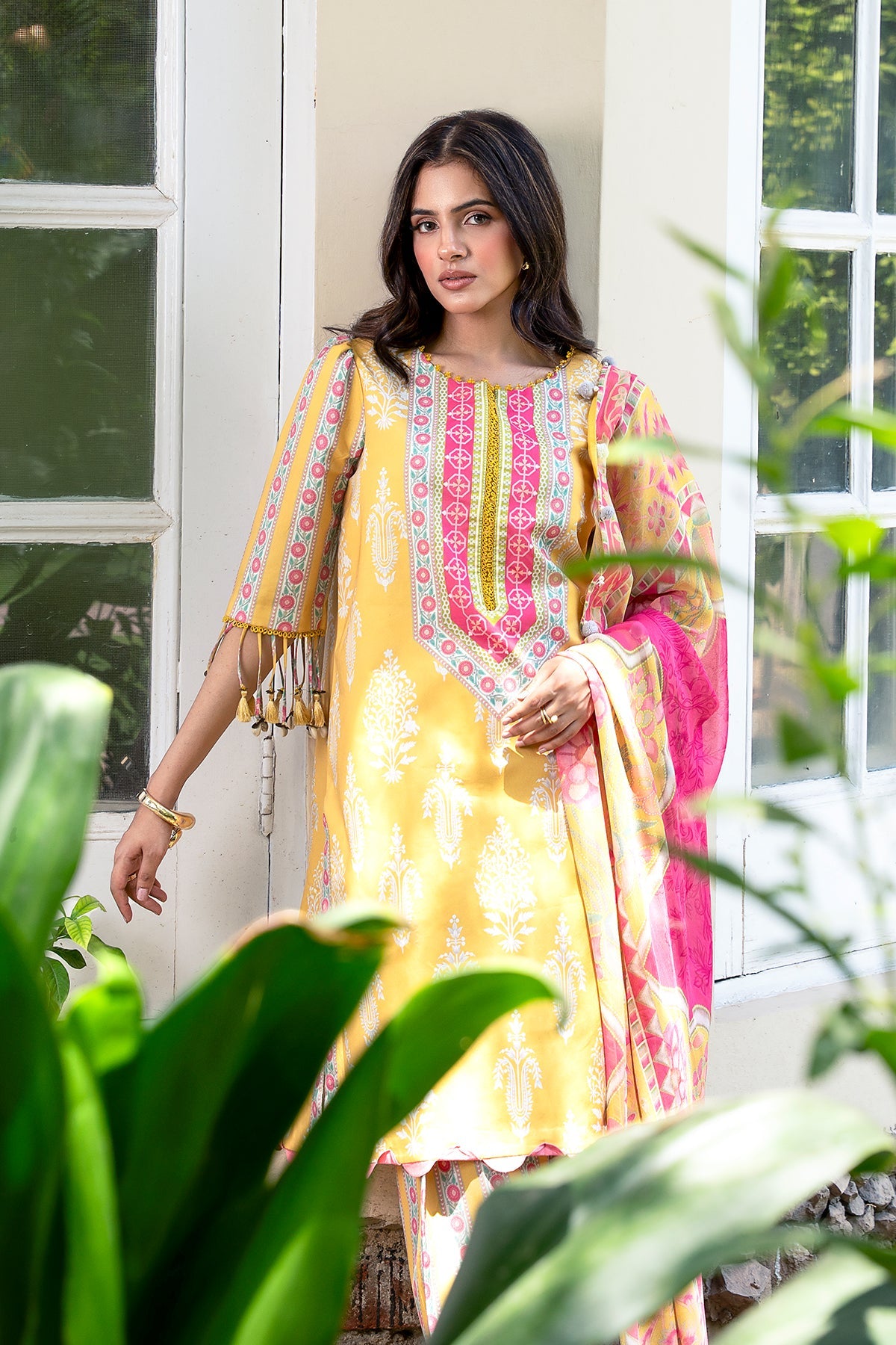 3-PC Stitched Printed Lawn  CP6-26P