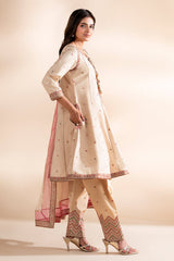 3-PC Embroidered Silk CMA-6-390