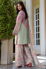 3-PC Stitched Printed Lawn C-Print Vol 3 CP6-20P