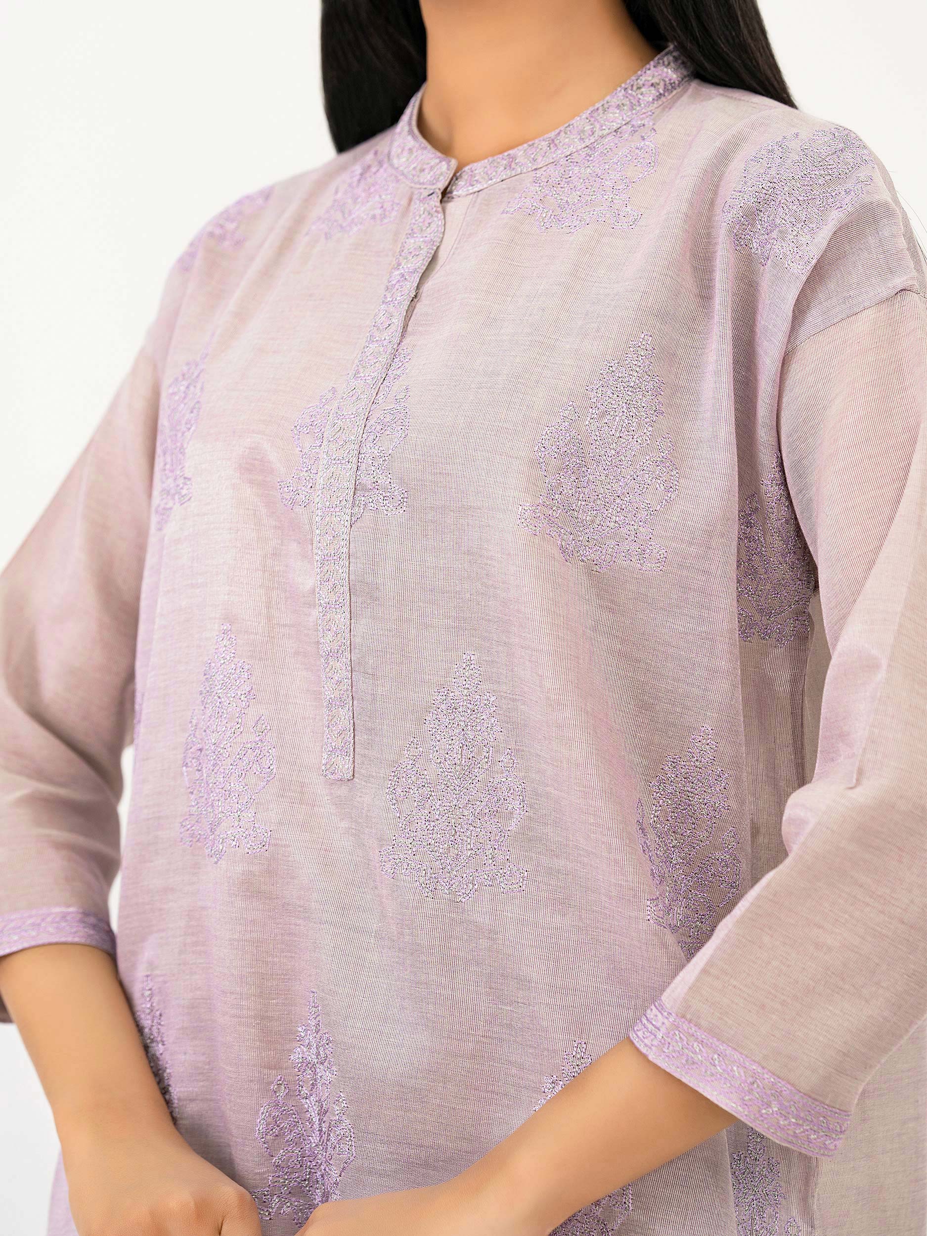 2 Piece Lawn Suit-Embroidered (Pret)